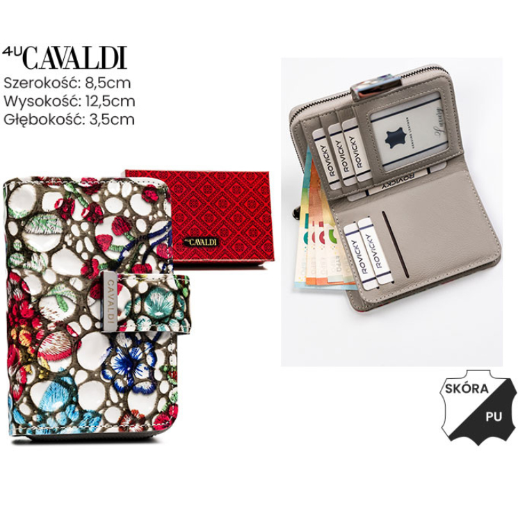 CAVALDI  Pénztárca PN31-FL Multi