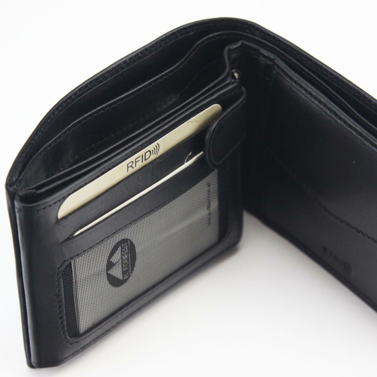 EL FORREST Valódi bőr Pénztárca RFID védelemmel
