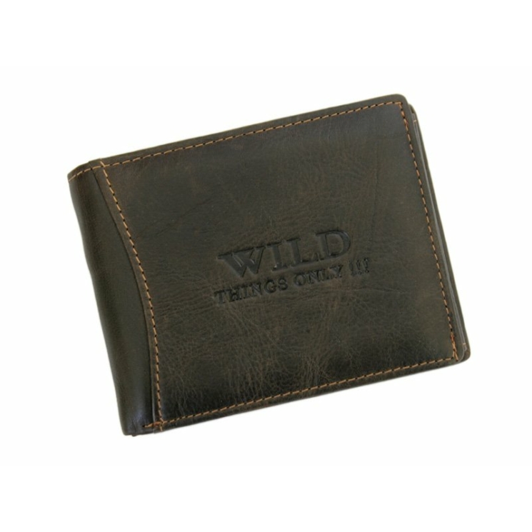 Wild Valódi bőr Pénztárca