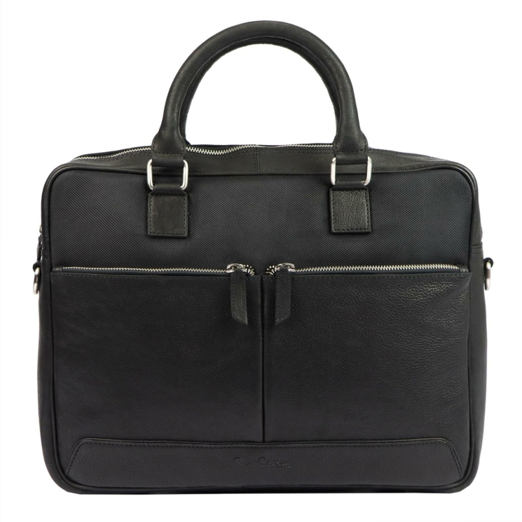 Pierre Cardin Valódi bőr Aktatáska
