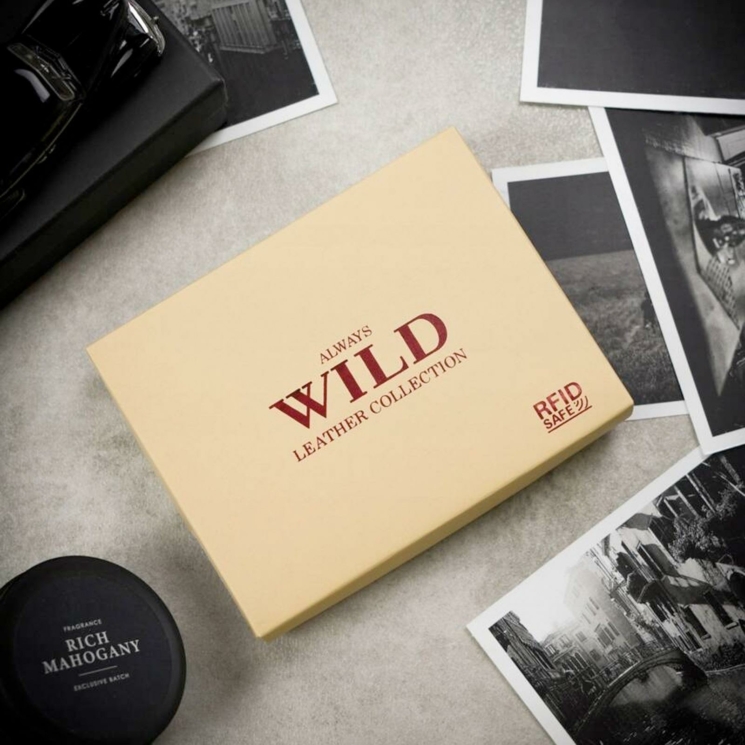 Wild Valódi bőr Pénztárca