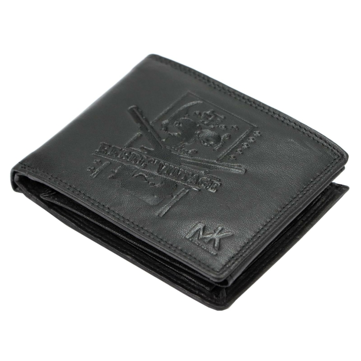 Money Kepper Valódi bőr motoros Pénztárca RFID rendszerrel