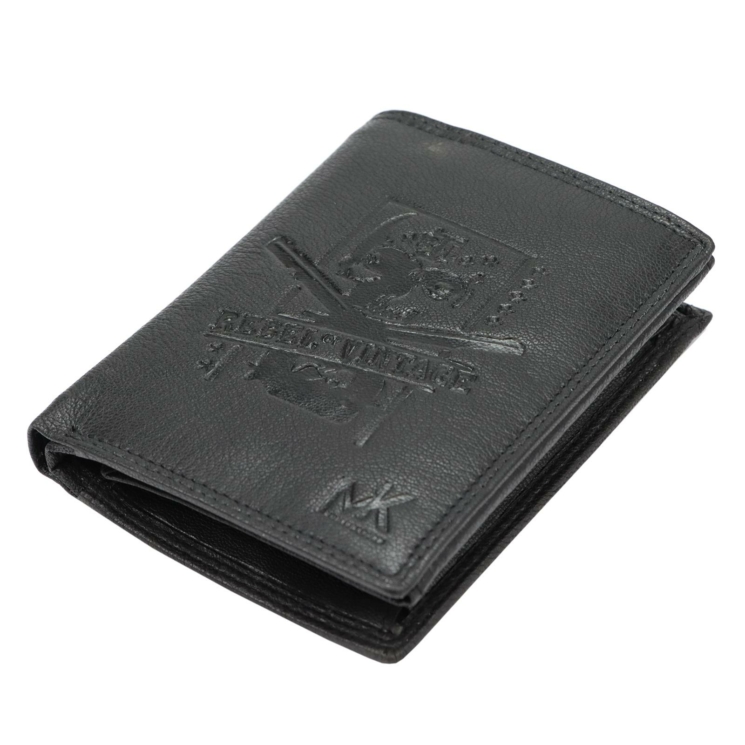Money Kepper Valódi bőr motoros Pénztárca RFID rendszerrel