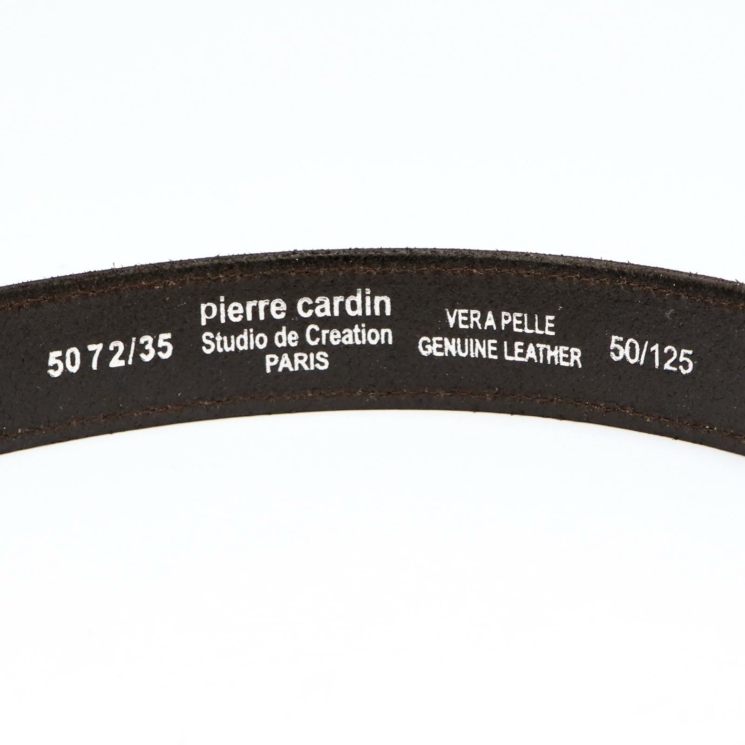 Pierre Cardin Valódi bőr Öv camel-1 cm