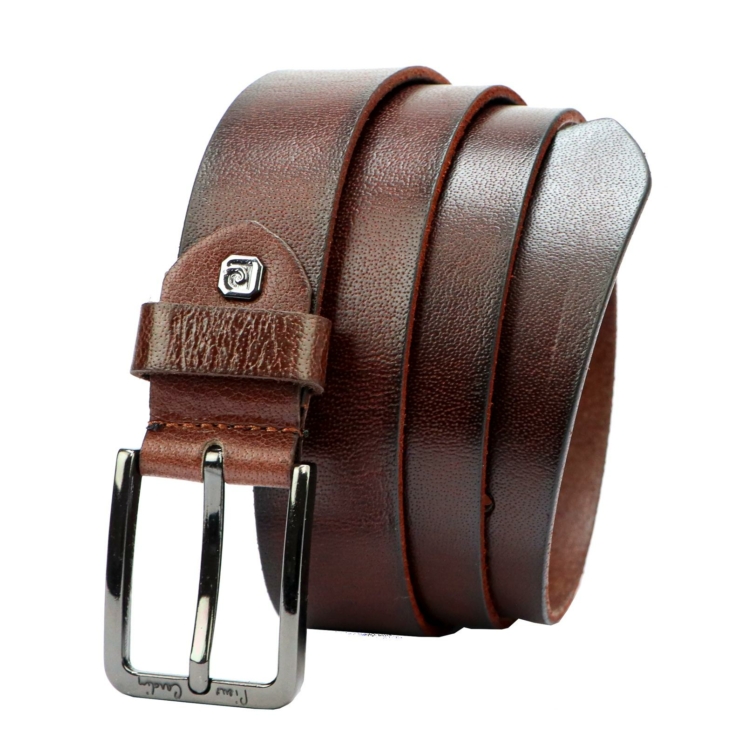 Pierre Cardin Valódi bőr Öv camel-1 cm