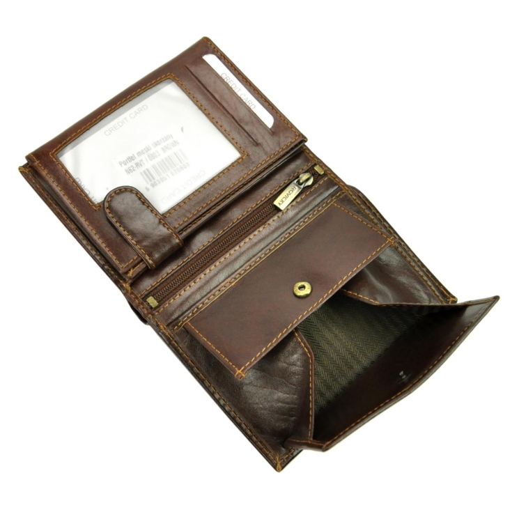 Rovicky Valódi bőr Férfi Pénztárca RFID védelemmel
