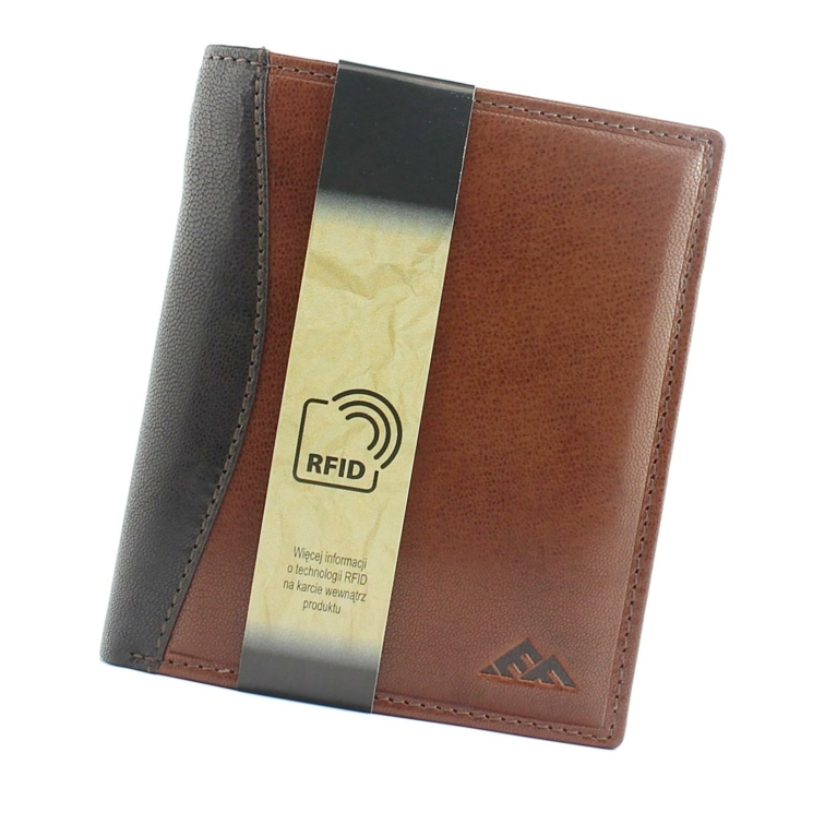 EL FORREST Valódi bőr Pénztárca RFID védelemmel