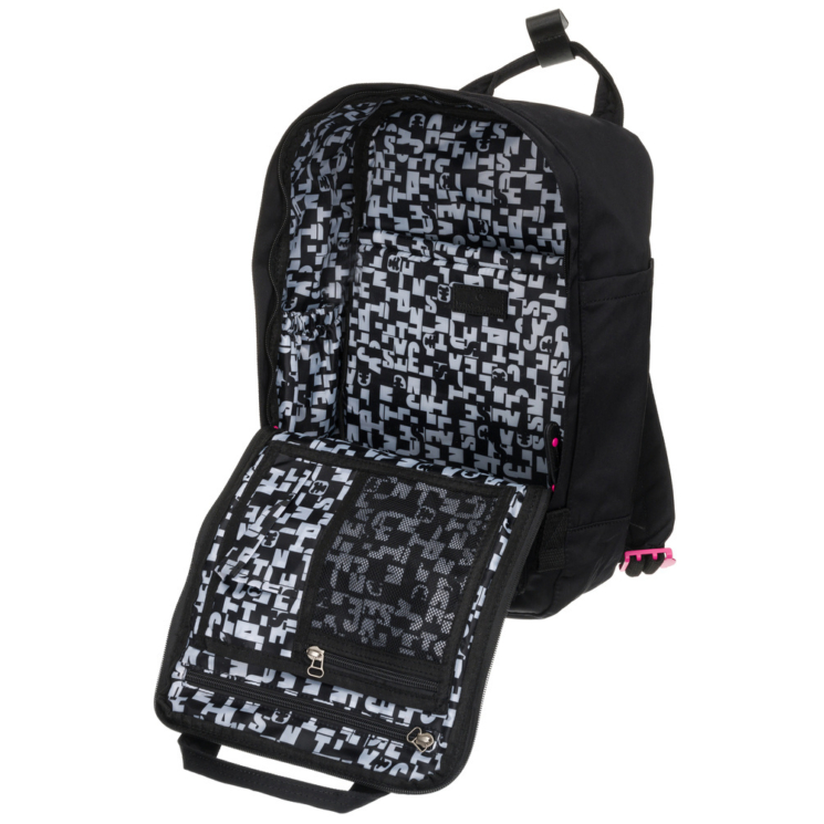 Textil hátizsák LULUCASTAGNETTE NANO NOIR/BLACK