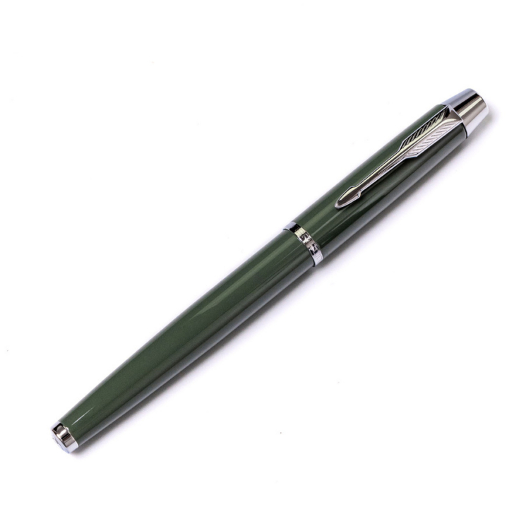 Peterson PTN 222-GB zöld-ezüst golyóstoll dobozban