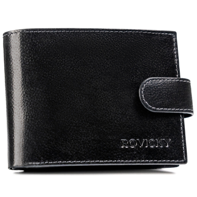 Férfi bőrtárca N992L-RPVT-BL BLACK BLACK