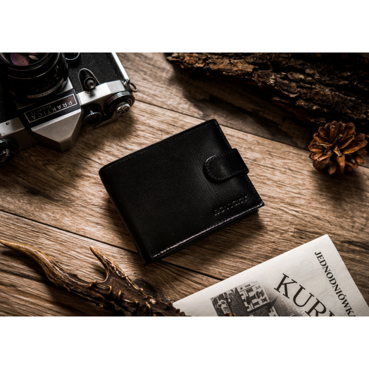 Férfi RFID bőr pénztárca ROVICKY R-RM-11L-GCL