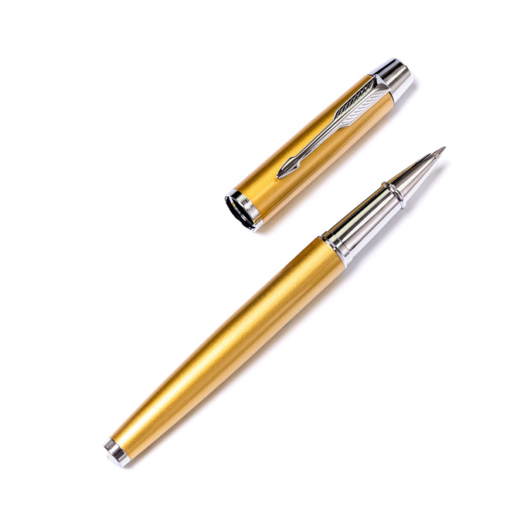 Peterson PTN 222-GB Sárga-ezüst golyóstoll dobozban