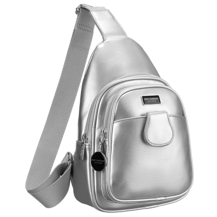 Hátizsák PU PTN SSY-1-PIL SILVER