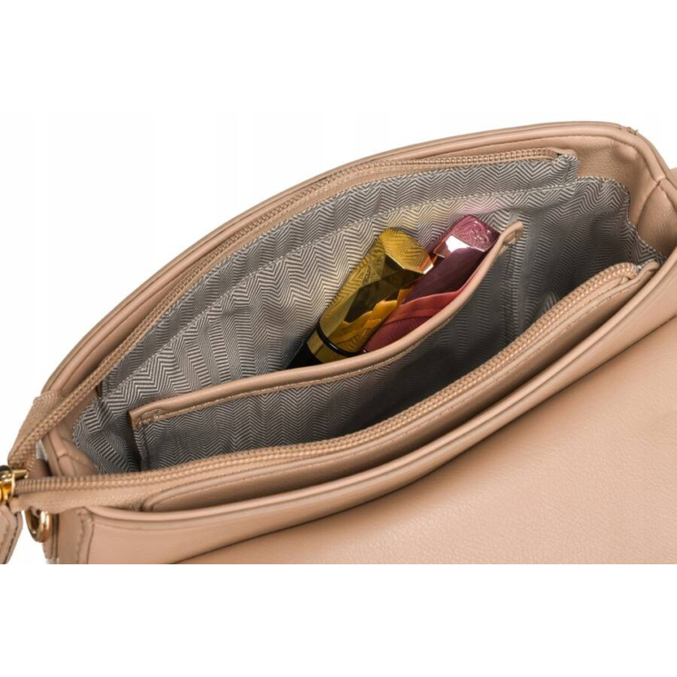 PU női kézitáska R-TOR-ALE-1 D.Beige