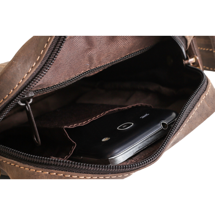 Férfi bőrtáska ALWAYS WILD 250840-MH Brown