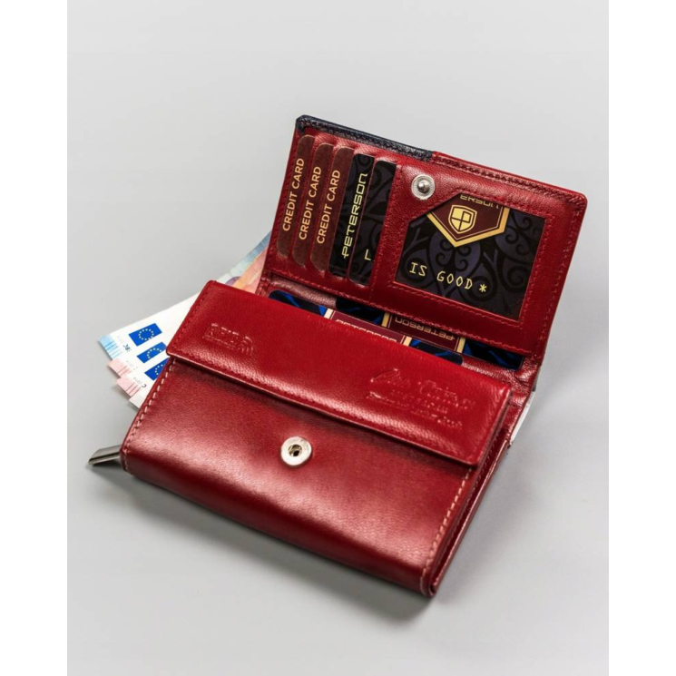 PETERSON PTN RD-02-GCL-Y RFID bőr pénztárca