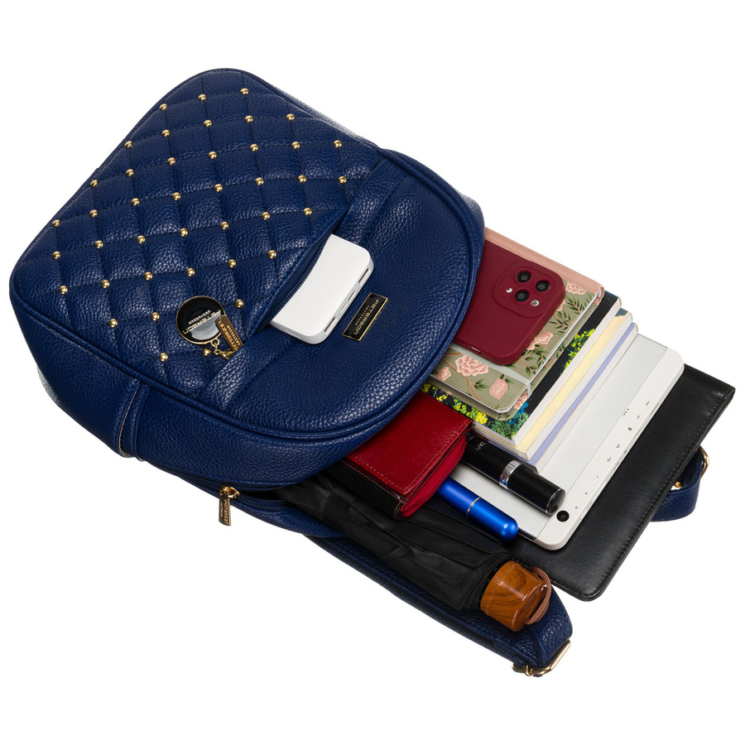 Női PU hátizsák PTN SPY-1-F19 Navy
