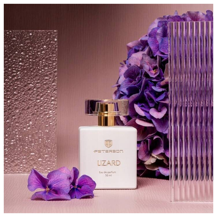 Női ajándék szett: valódi bőr pénztárca és Lizard eau de parfum PTN ZD31 Peterson