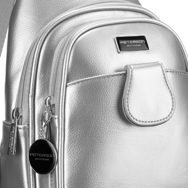 Hátizsák PU PTN SSY-1-PIL SILVER