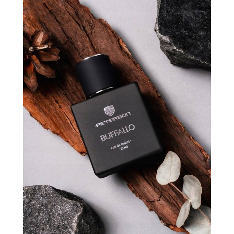 Ajándékcsomag: férfi pénztárca és Peterson BUFFALLO ZM42 eau de toilette