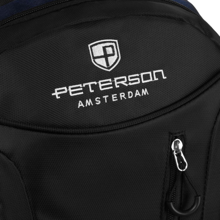 Peterson Hátizsák PTN PWY-01 Navy + fekete