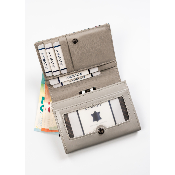 Női pénztárca bőr+PU RFID 4U CAVALDI PN30-BCF CAVALDI PN30-BCF