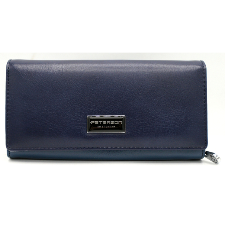 Női pénztárca bőr+PU PTN PX20-F773 Navy