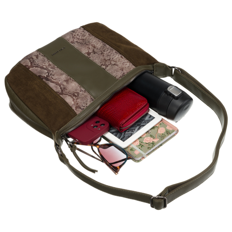 Torebka női David Jones 6885-1 Khaki