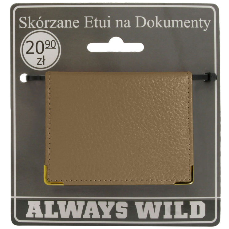 Bőr irattartó 302-BL Bézs