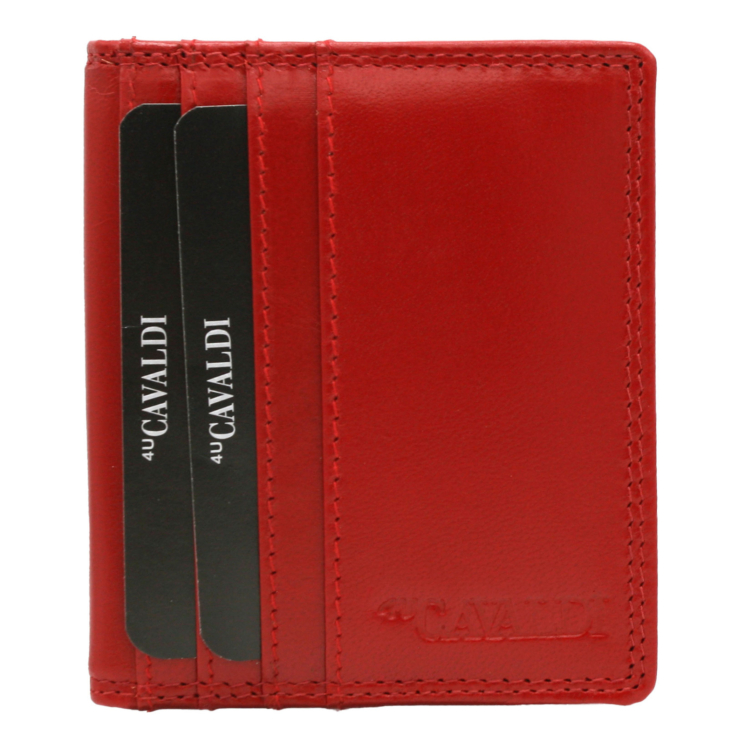 Bőr pénztárca CW1015-LGV Red
