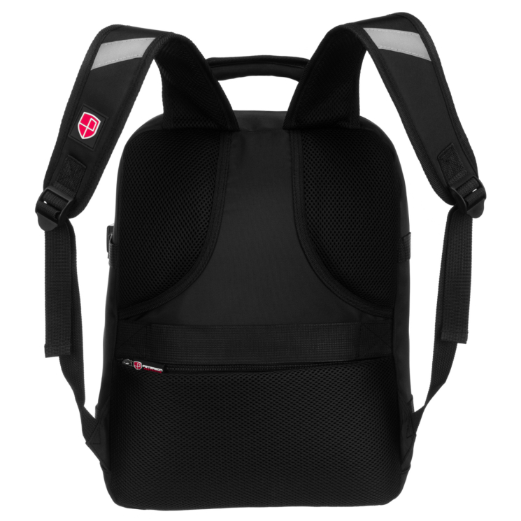 Hátizsák PTN PLG-02-D Fekete+piros
