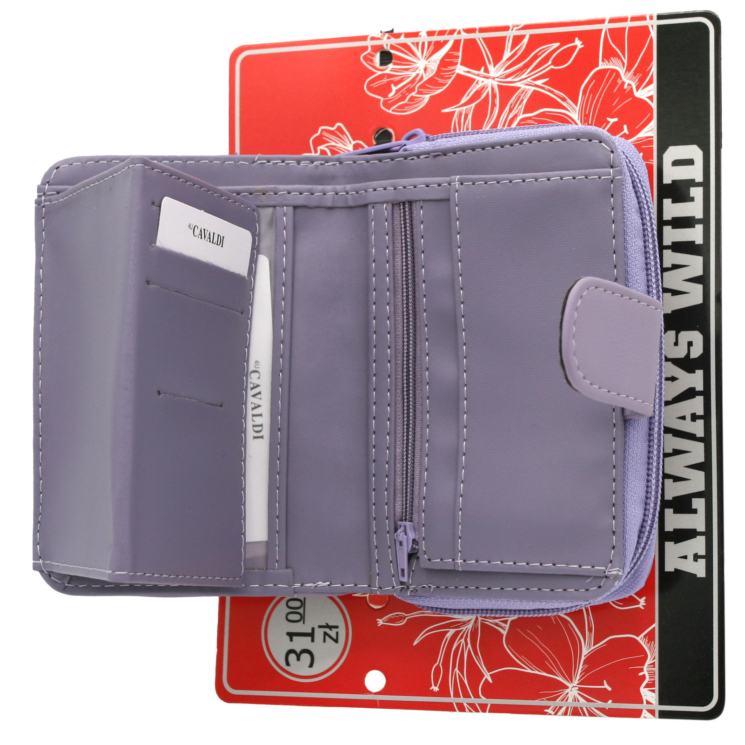 Peterson pénztárca PU K-030B-BL levendula