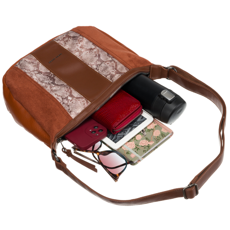 Torebka női David Jones 6885-1 Cognac