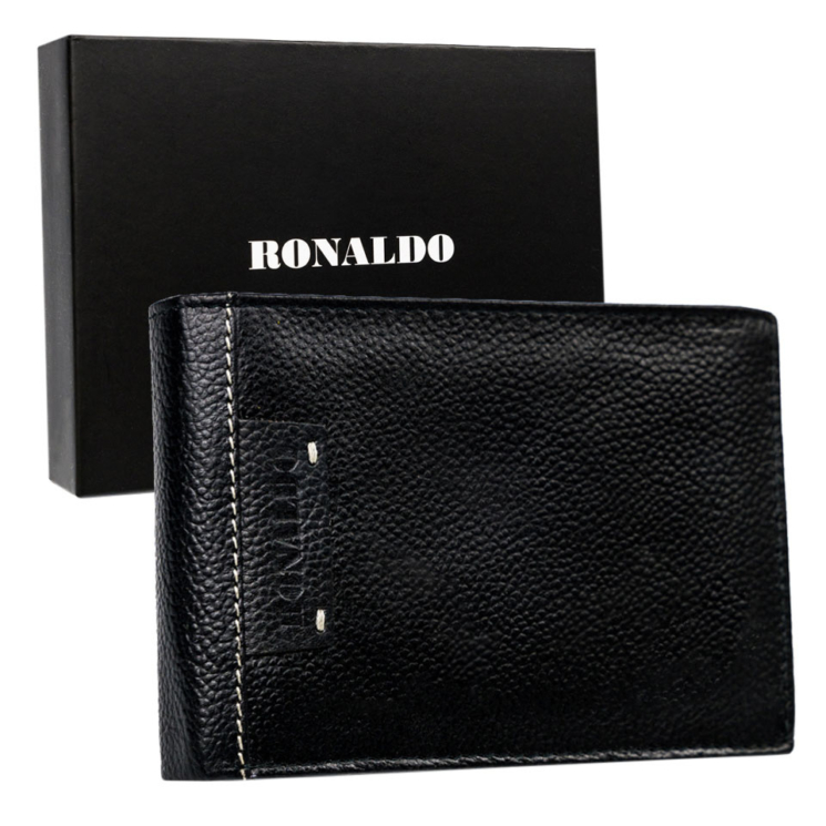 RONALDO férfi bőrtárca N992-TP-RON FEKETE N992-TP-RON FEKETE