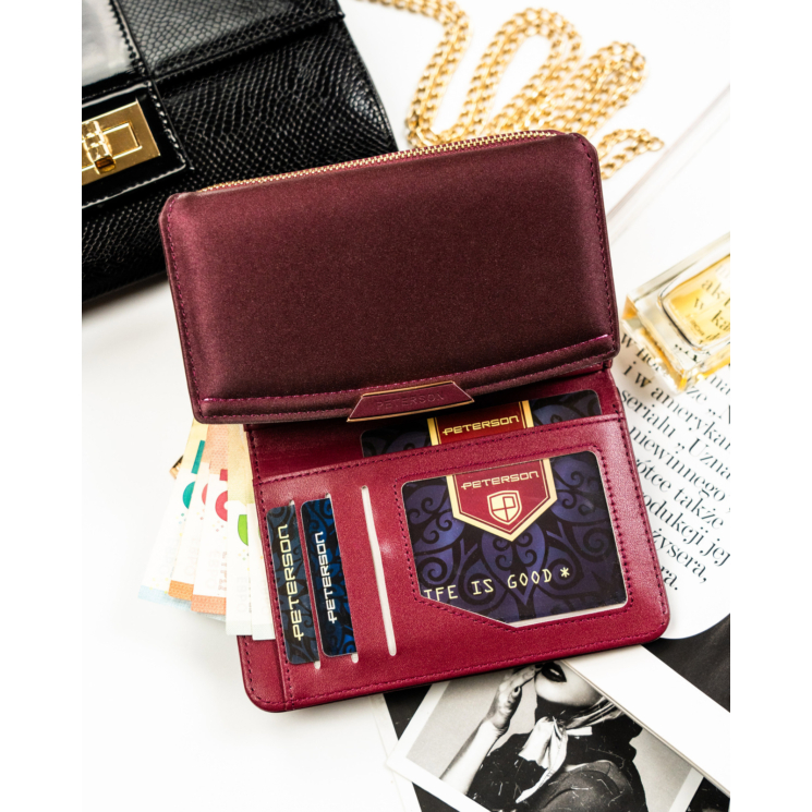Női öko pénztárca PTN 001-HN6 Plum