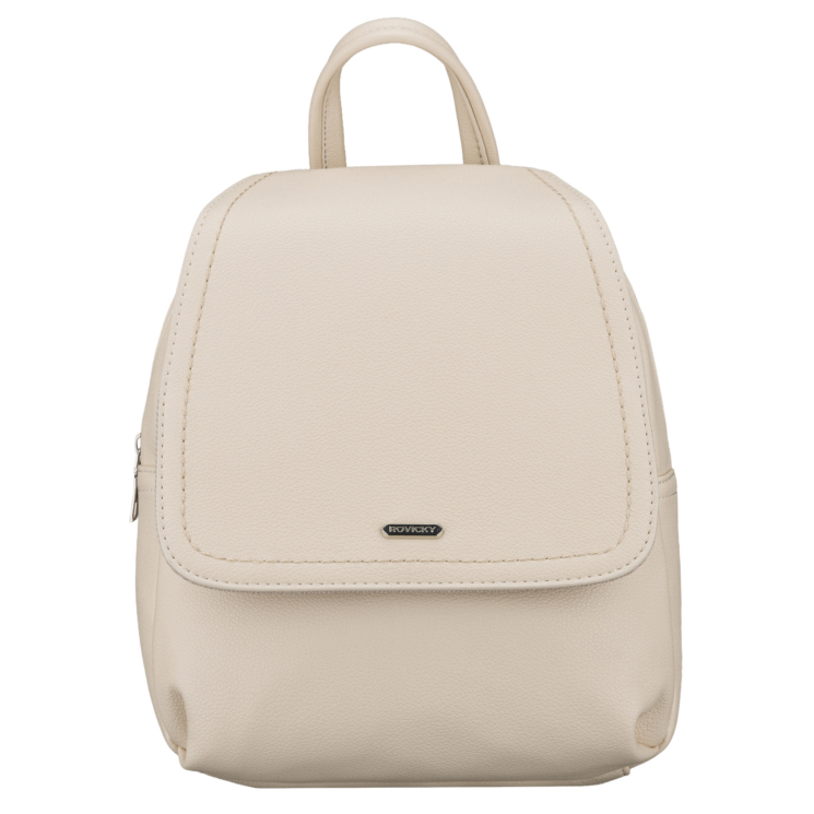 Női PU hátizsák R-6739 L.Beige