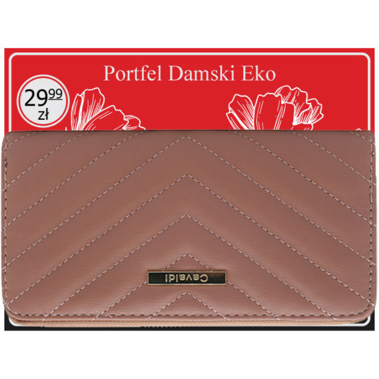 Női öko pénztárca LPD-012-BL Rózsaszín
