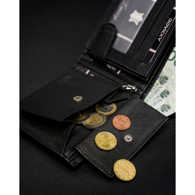 ROVICKY RFID bőr pénztárca N992-PZ-CCR-RFID