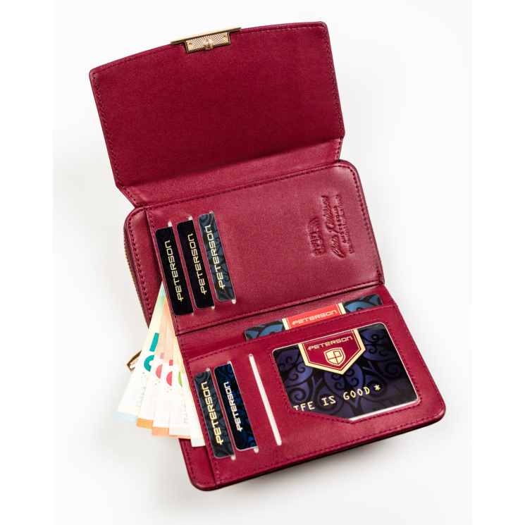 Női öko pénztárca PTN 001-HN6 Plum