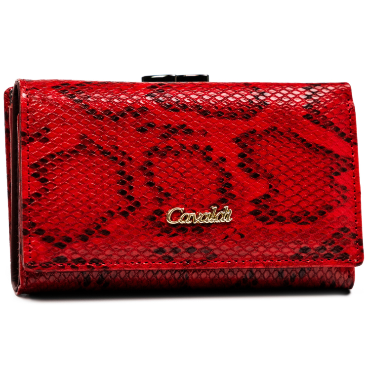 Női pénztárca bőr+PU PX23-DNH-BL Red