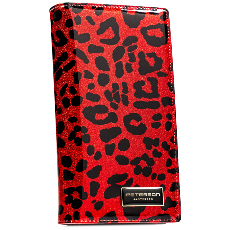 Női pénztárca bőr+PU PTN PS1431-PDS Red