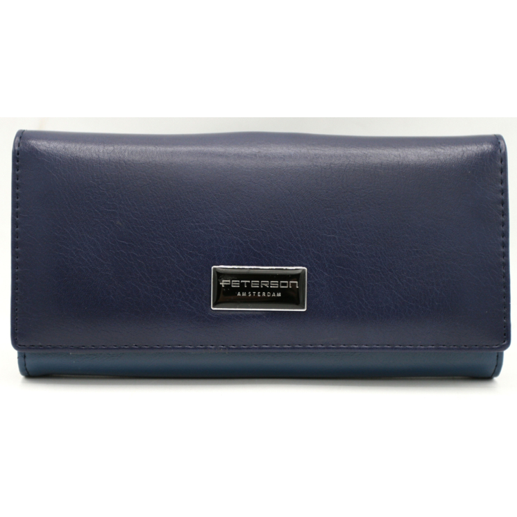 Női pénztárca bőr+PU PTN PX24-F773 Navy