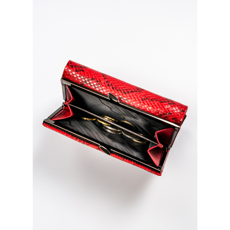 Női pénztárca bőr+PU PX23-DNH-BL Red
