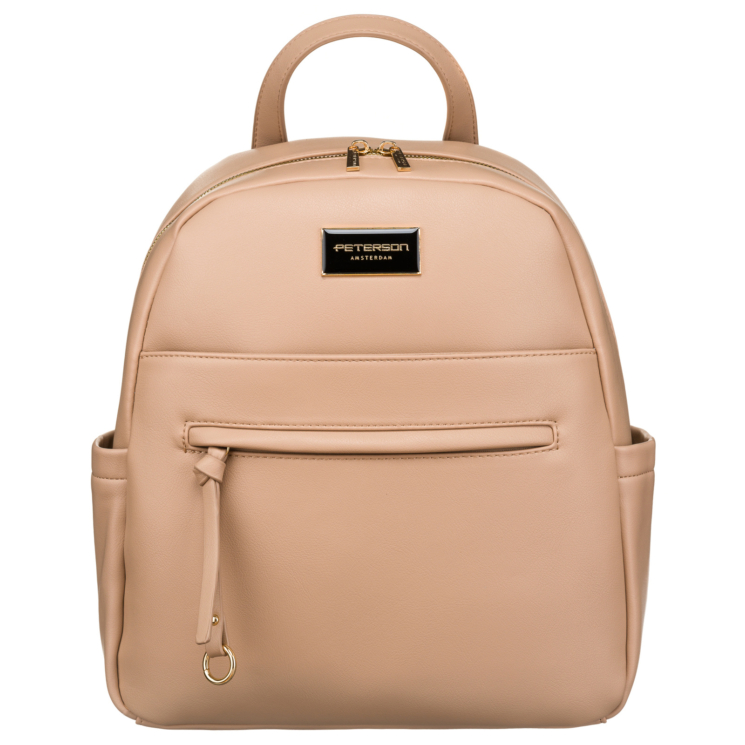 Női PU hátizsák PTN T39013 D.Beige