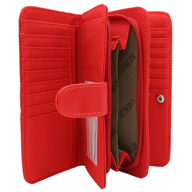 Női PU pénztárca N113-APU-BL M.Red