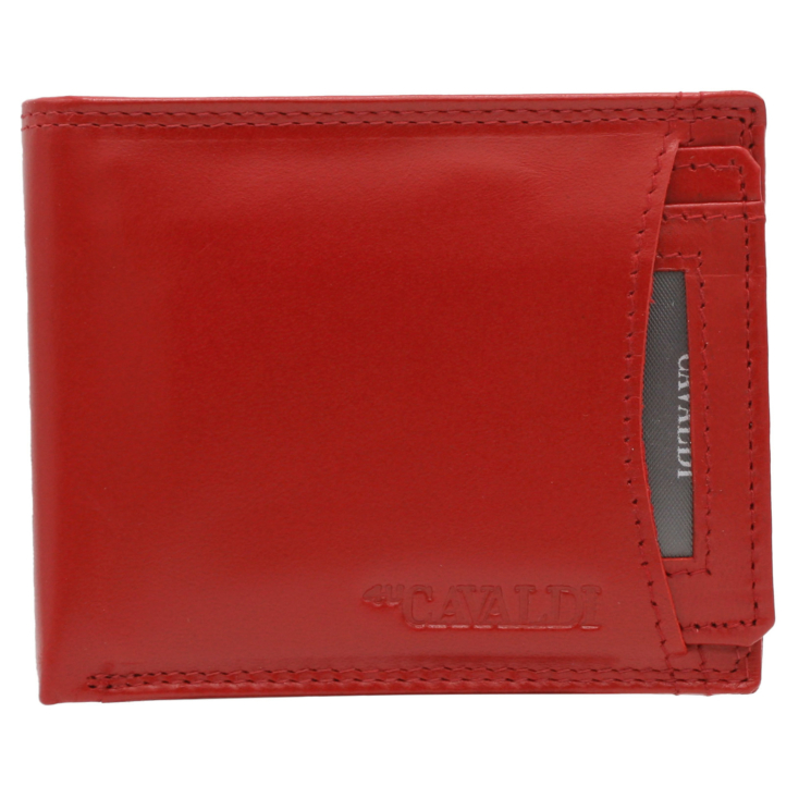 Bőr pénztárca CW1012-LGV Red
