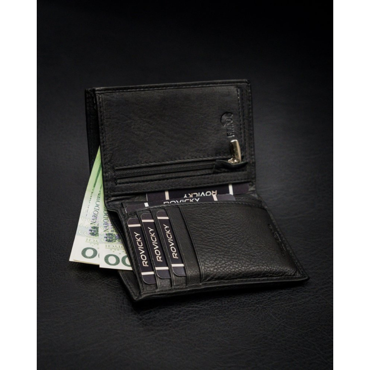 ROVICKY RFID bőr pénztárca N74-PZ-CCR-RFID
