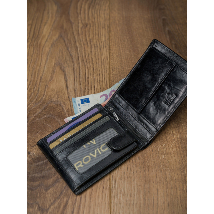 ROVICKY bőr RFID pénztárca PC-103-BAR