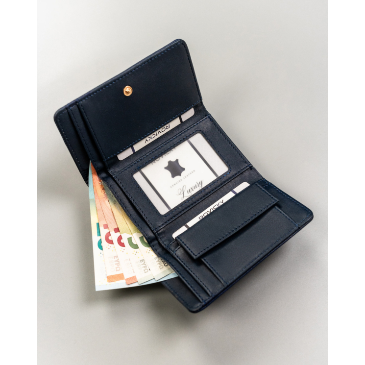 Női buborékcsomagoló pénztárca PP-SF-1077-A-BL Navy