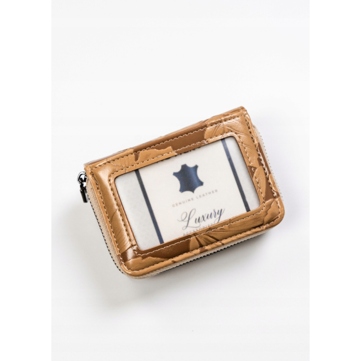 Női pénztárca bőr+PU PX33-DSF Camel
